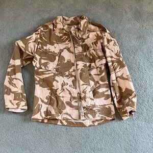 Men's Tan Camouflage Field Jacket